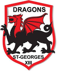 logotype du club dragons st georges soutenu par Sud Recyclage