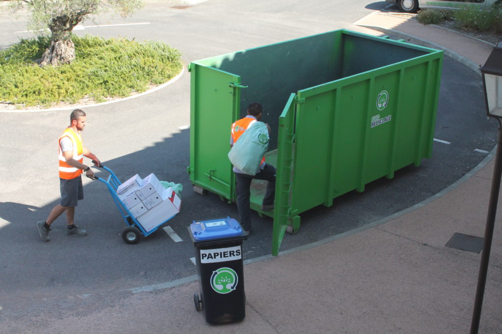 Collecte des déchets bureaux Montpellier