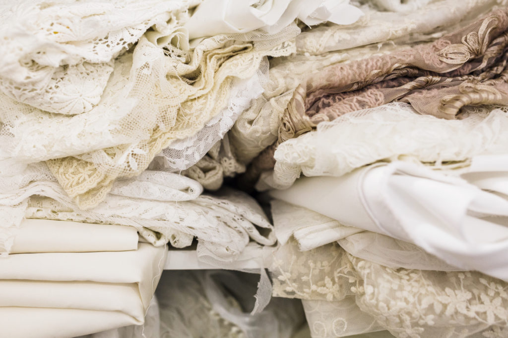 dentelle déchets trti textile